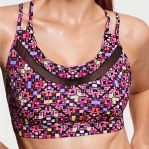Victoria's Secret Multicolor Geometric Sports Bra